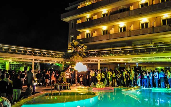 eventi vista piscina