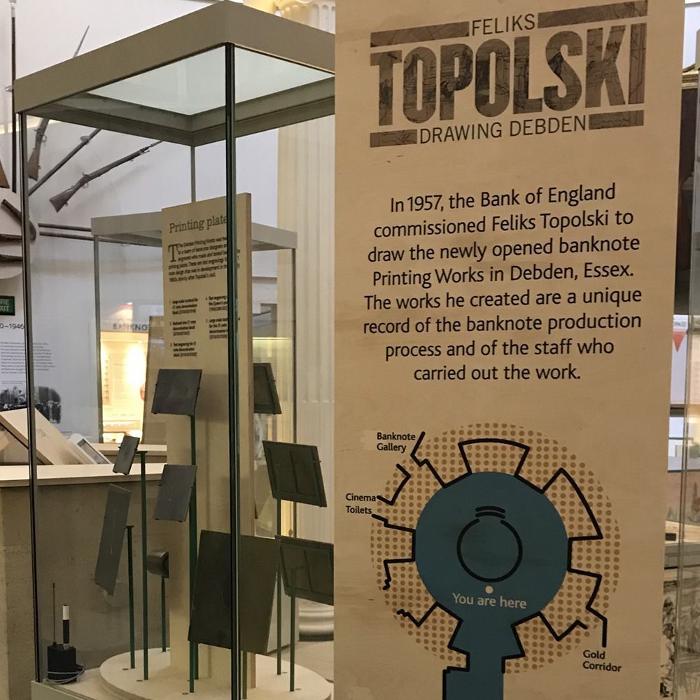 Bank of England Museum Topolski exhibition 3