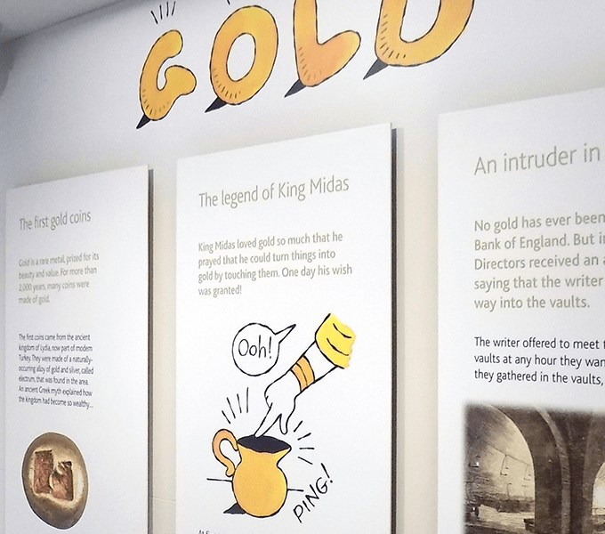 Bank of England Museum Gold gallery 2
