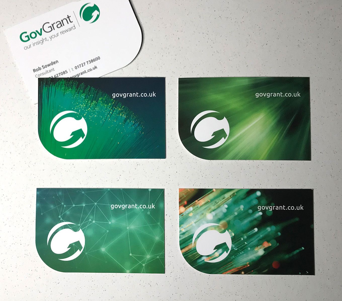 GovGrant cards