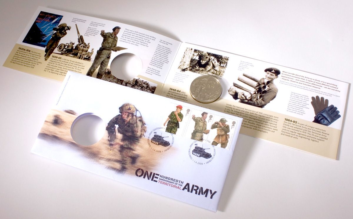 Royal Mail Territorial Army cover