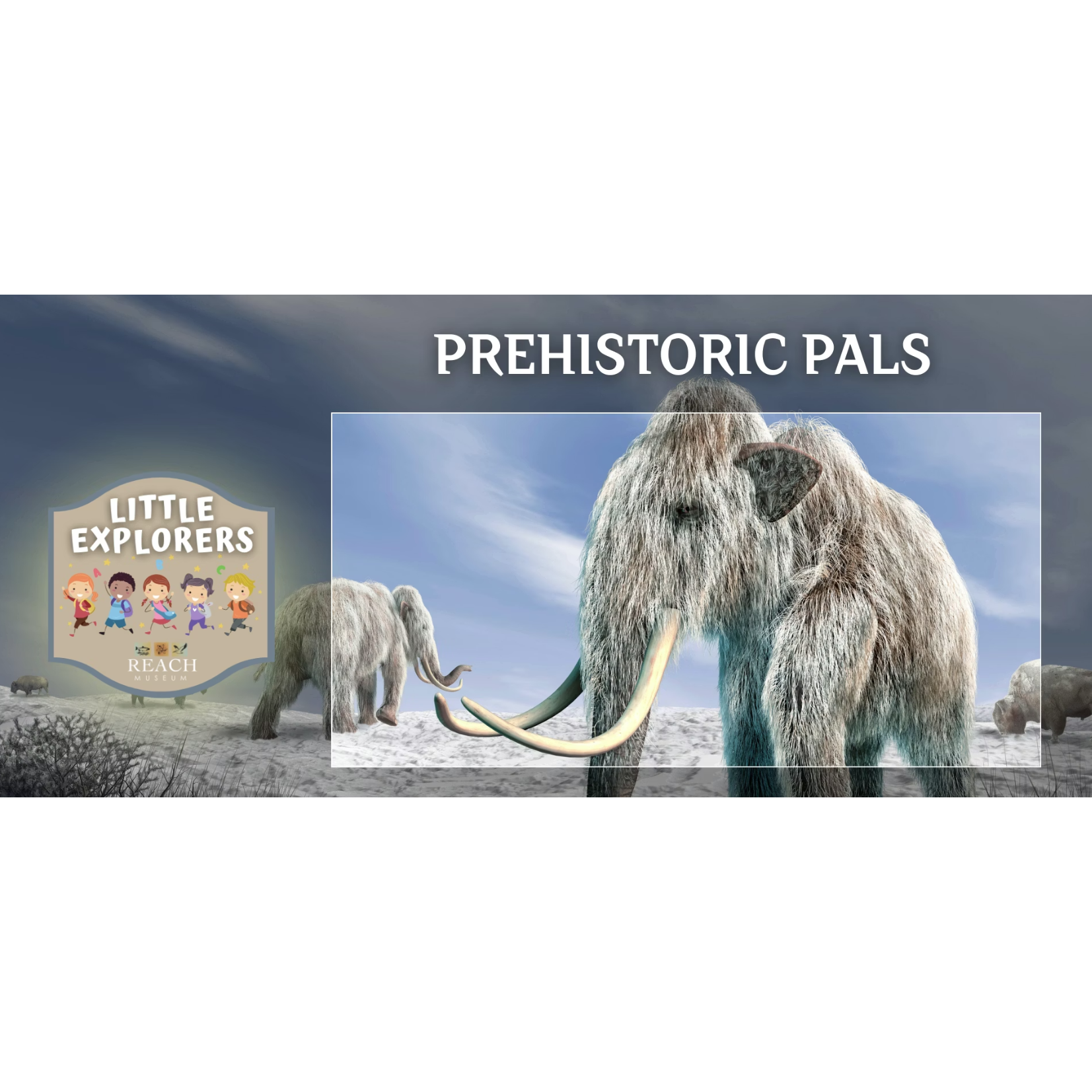 Little Explorer's: Prehistoric Pals flyer