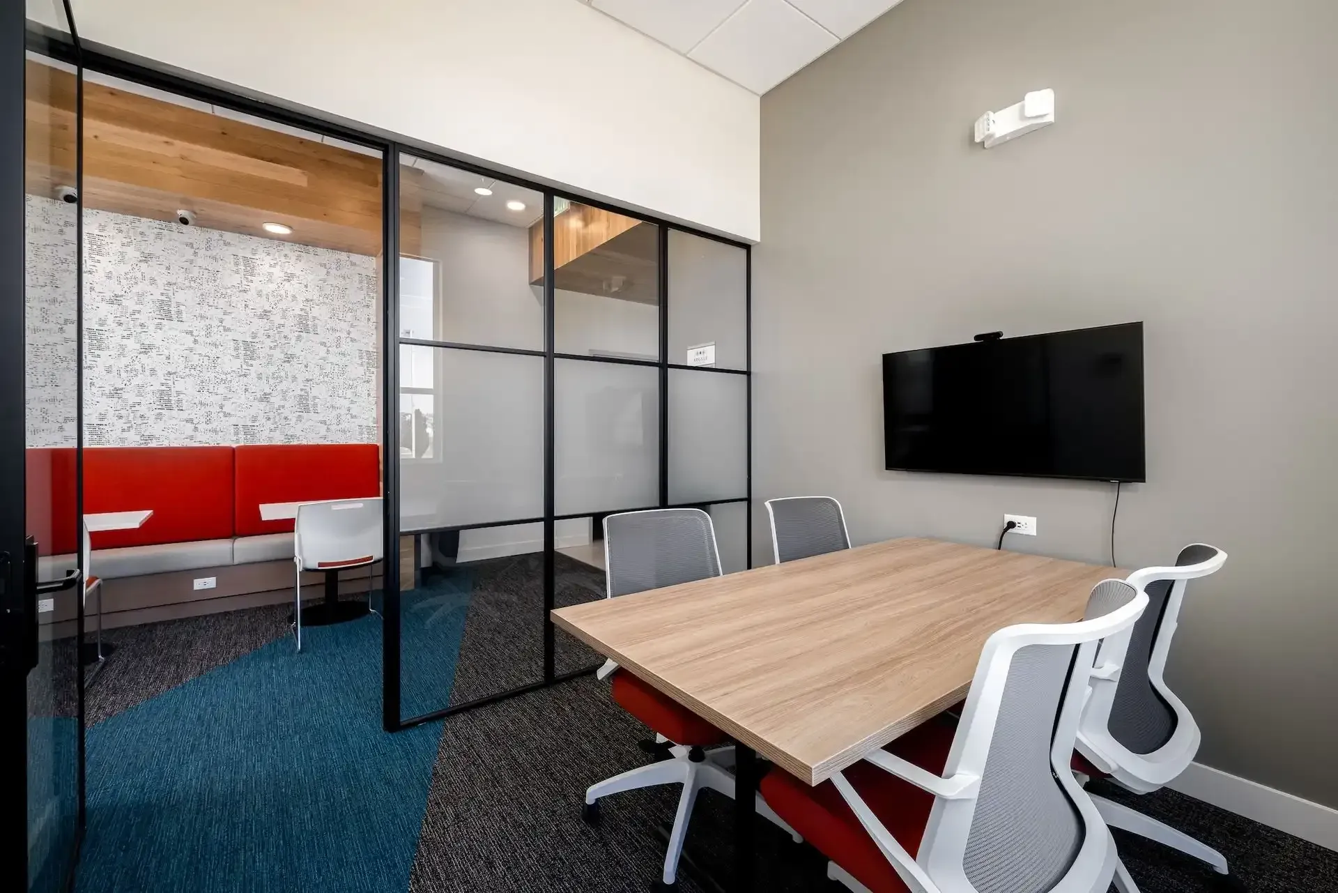 Work lounge and conference center