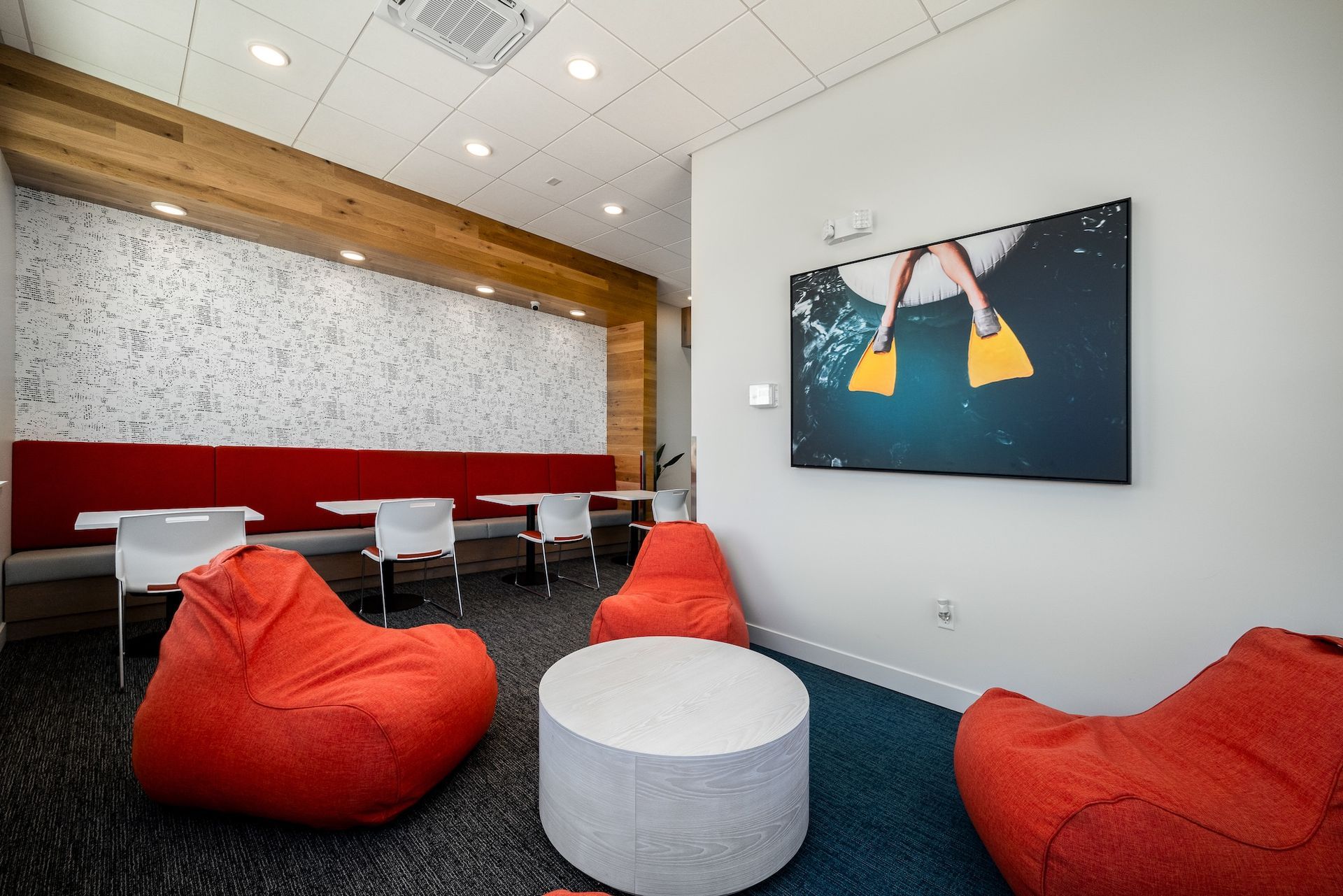Work lounge and conference center