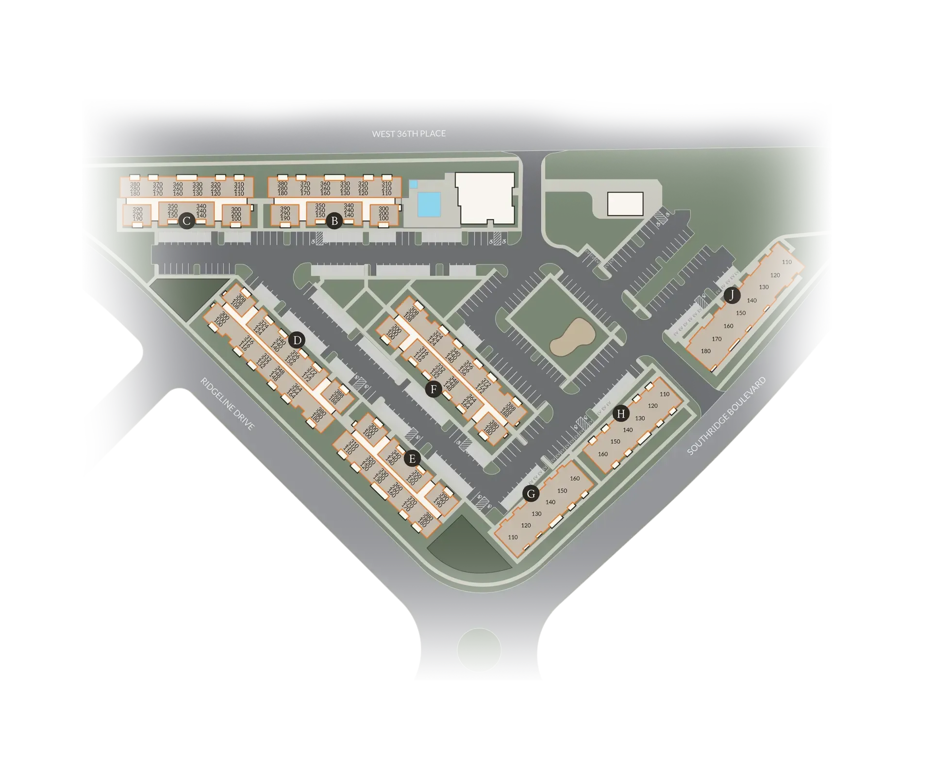 POI map image