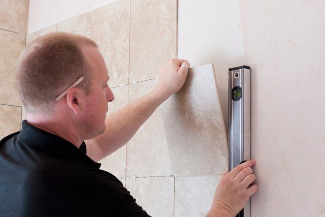 Bathroom Remodel — Installing Tiles  in Manhattan, KS