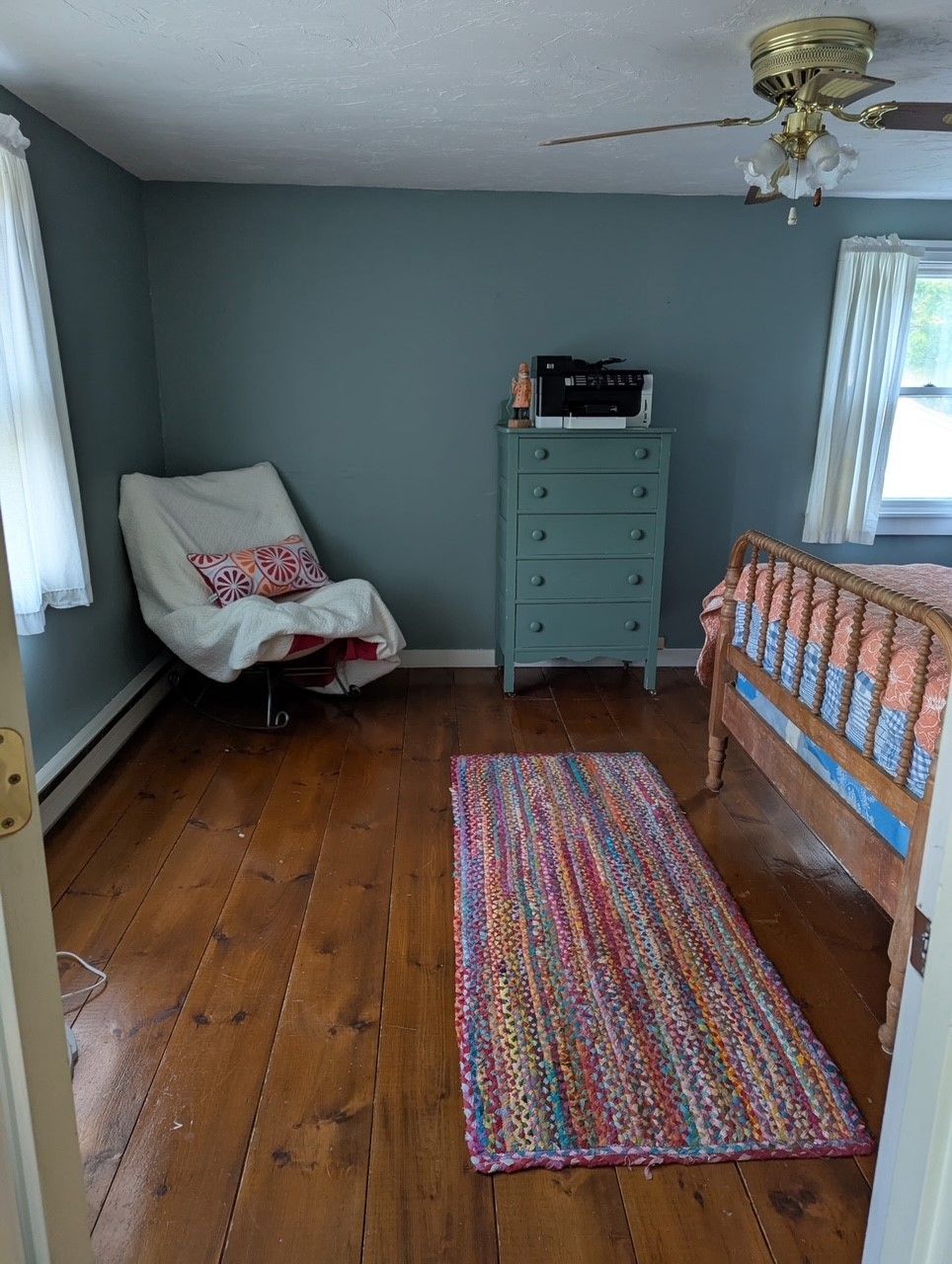 Bedroom at Sassafras Vacation Rental in Wells, Maine