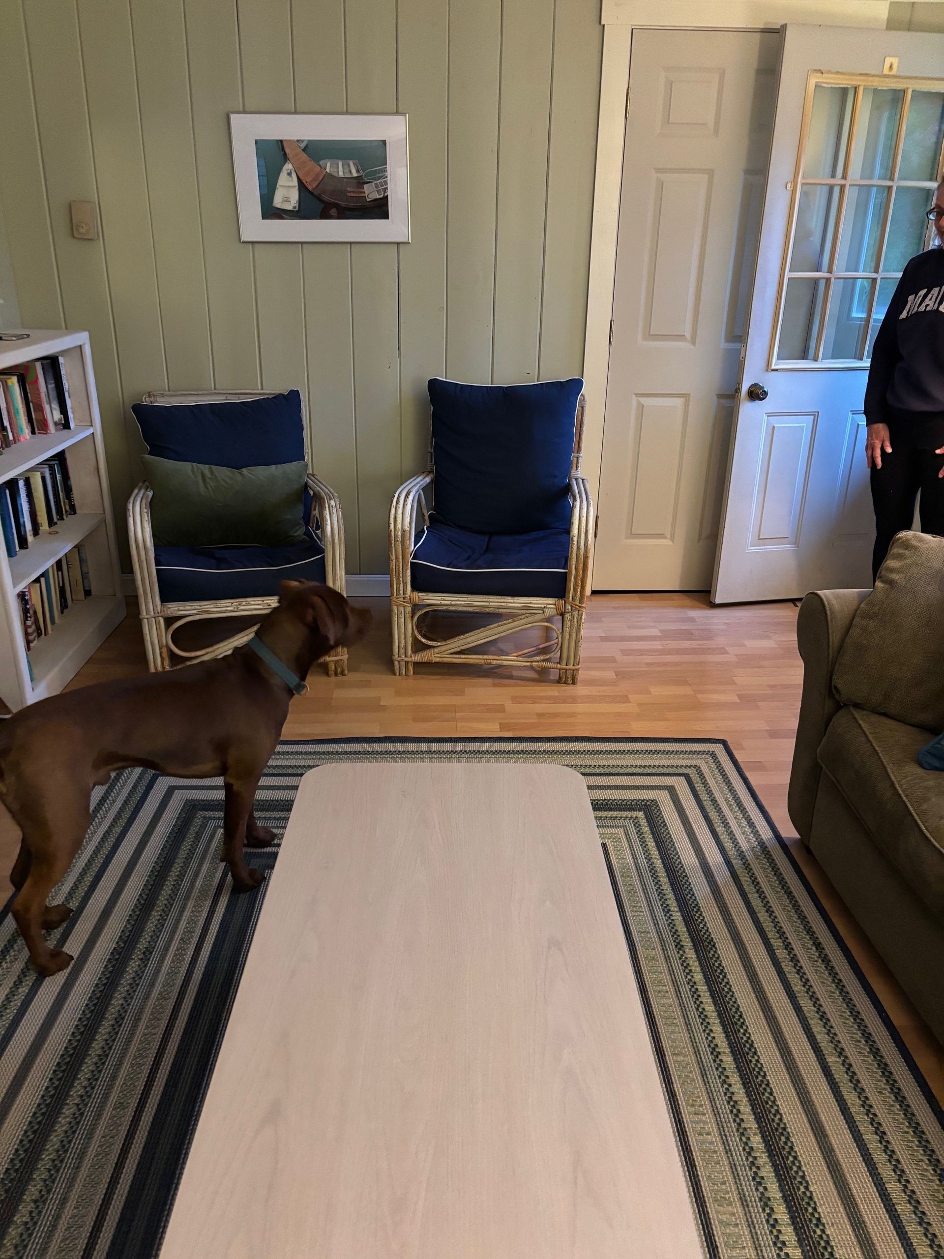 Living room second view in Wells, maine vacation rental