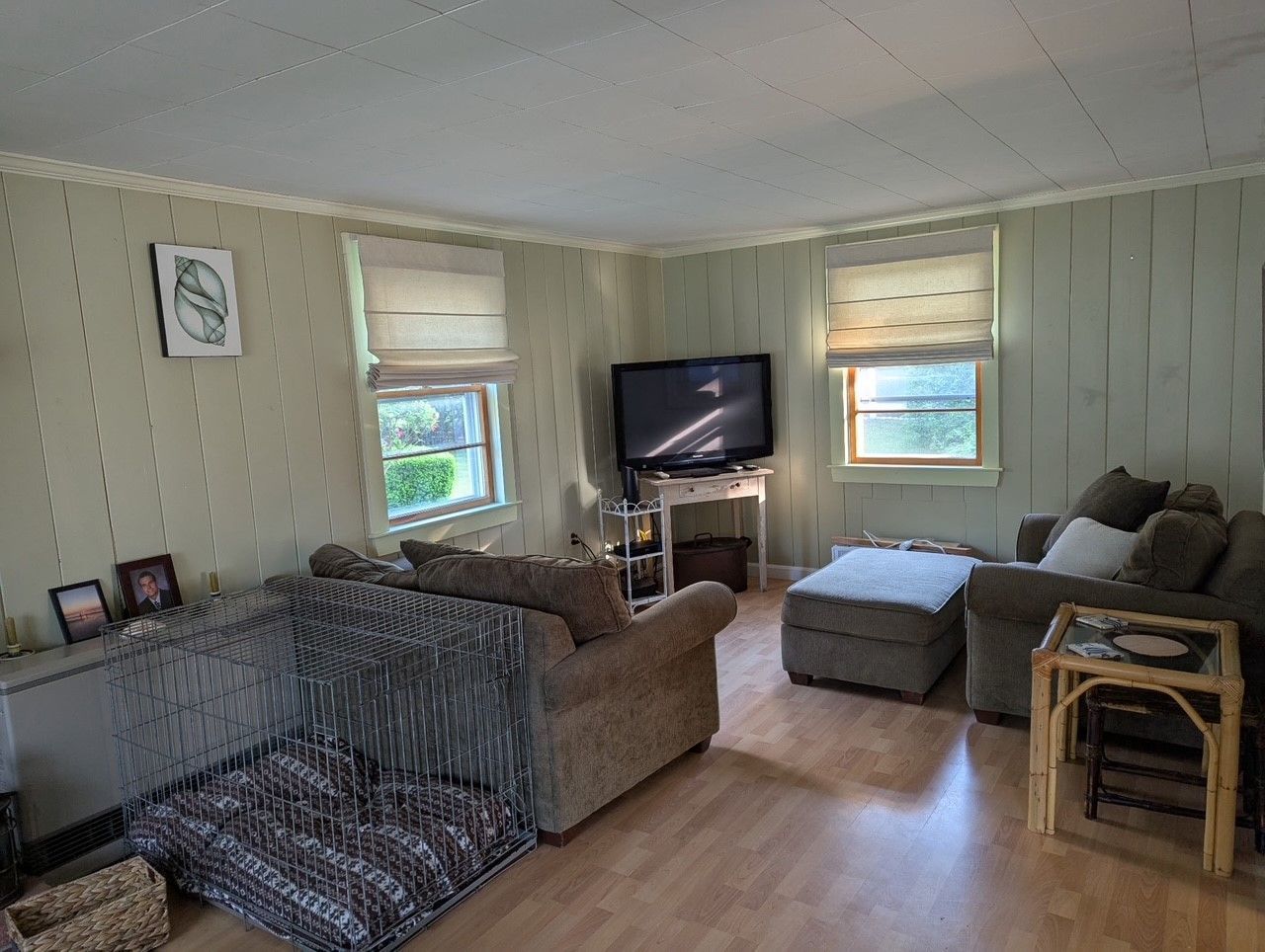 Living Room - Sassafras Coastal Rental in Wells, Maine