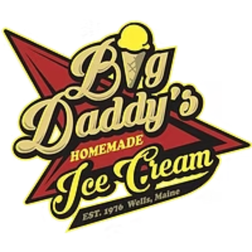 big daddys ice cream wells, Maine logo