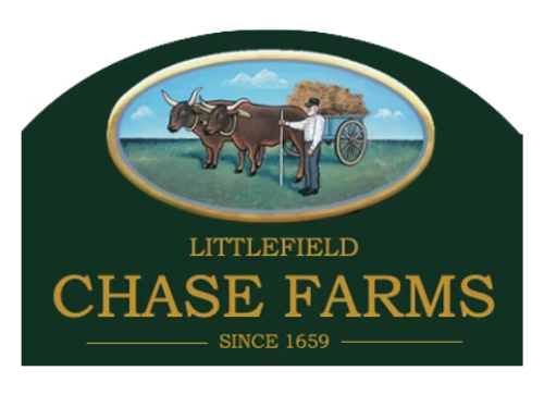Chase Farms wells, Maine logo