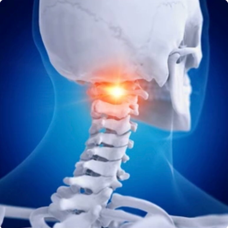 A person is holding their head in pain because of a headache.