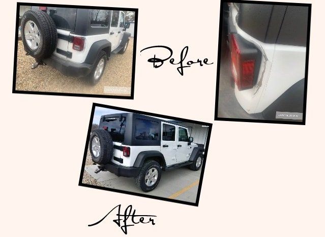 White Jeepney Have Been Fixed - Port Barre, LA - J & K Collision Center