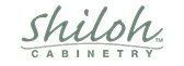 A logo for shiloh cabinetry is shown on a white background.