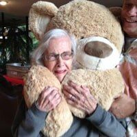 Elderly people having a fun time at an event organized by Timberhill Villa