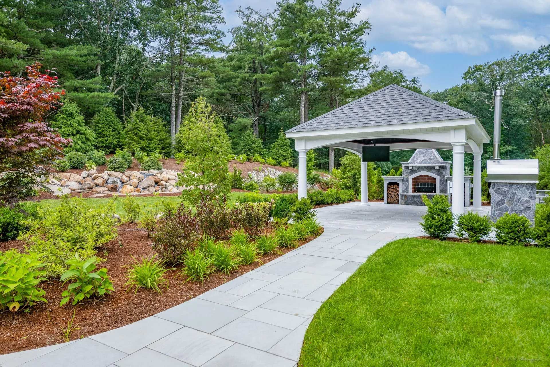 landscaping in Coastal Classic 13