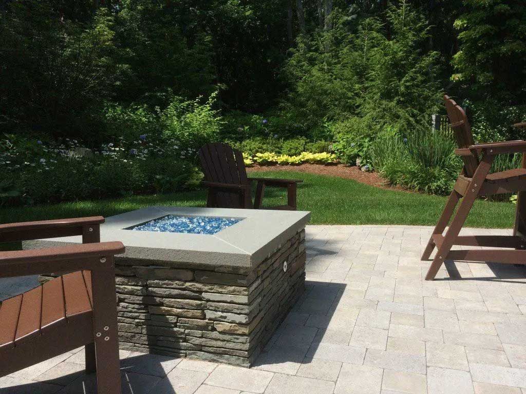 landscaping in Coastal Classic 38