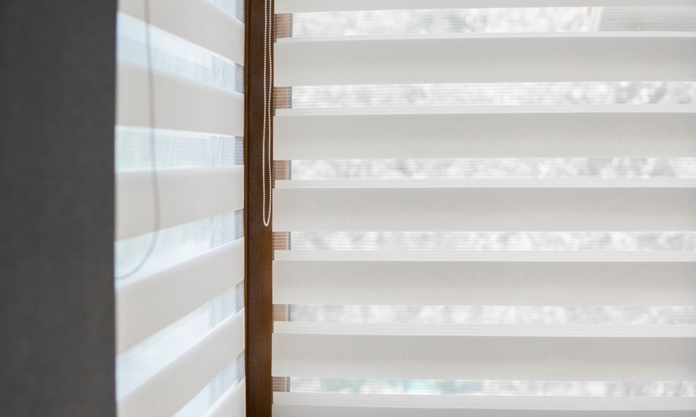 A Close Up of a Window With Blinds on It — Budget Screens & Awnings in Kyogle, NSW 