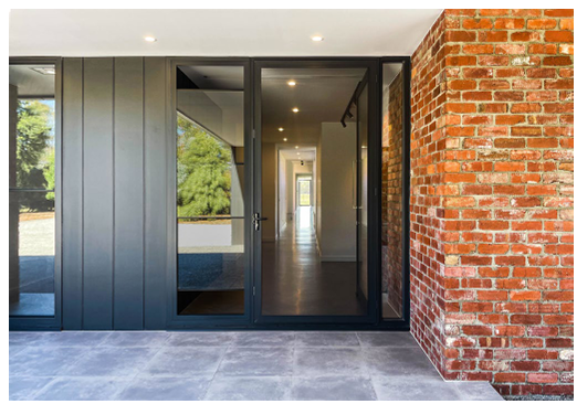 A Close Up of a Door With a Lock on It — Budget Screens & Awnings in South Lismore, NSW