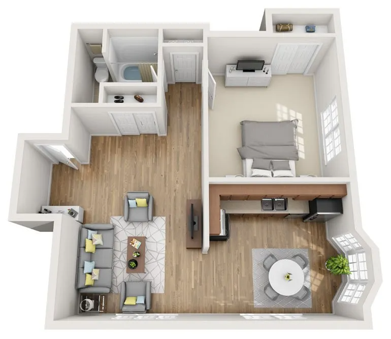 Unit 4- One Bedroom One Bath