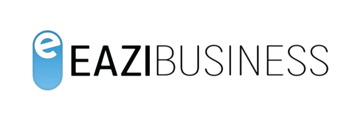 A logo for a company called eazibusiness