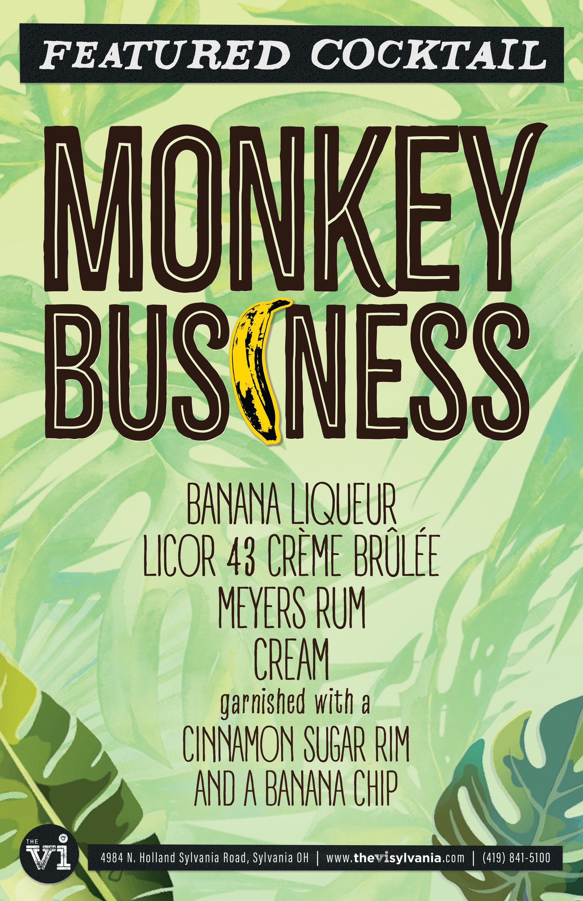 Cocktail of the Month - The VI Sylvania, Ohio