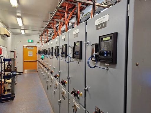 Electrical Control Panel Room  — Projected Contracting Electrical Services In Portsmith, QLD