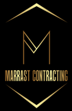 A logo for a company called marrast contracting