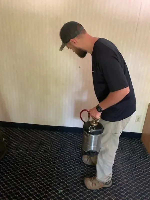 Man Wearing Black Shirt