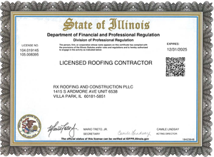 License Roofing Contractor