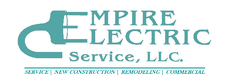 White Logo of Empire Electric Services, LLC