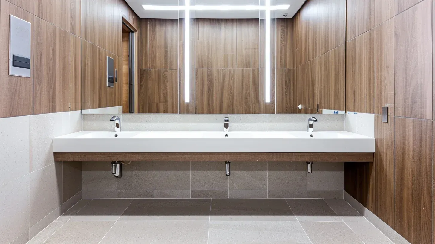 Bathroom remodeling Vancouver Lower Mainland including dual flush toilet installation. Waterproof flooring and improved ventilation reduce humidity. Professional bathroom renovation project management included.
Vancouver luxury bathroom renovation with marble vanity countertop and brushed gold hardware. Spa-style tub and frameless shower complete upscale finish. Designed for long-term property value increase.
Custom shower installation Vancouver with mosaic tile base and glass enclosure. Linear drain ensures efficient water flow. Waterproofed using Schluter Kerdi systems.
Vancouver BC bathroom remodel with quartz vanity surface and heated tile flooring. New exhaust fan installed for improved airflow. Ideal for full home bathroom upgrades.
Bathroom renovation Vancouver featuring freestanding tub and porcelain tile walls. LED strip lighting enhances modern design. Built by licensed Metro Vancouver contractors.