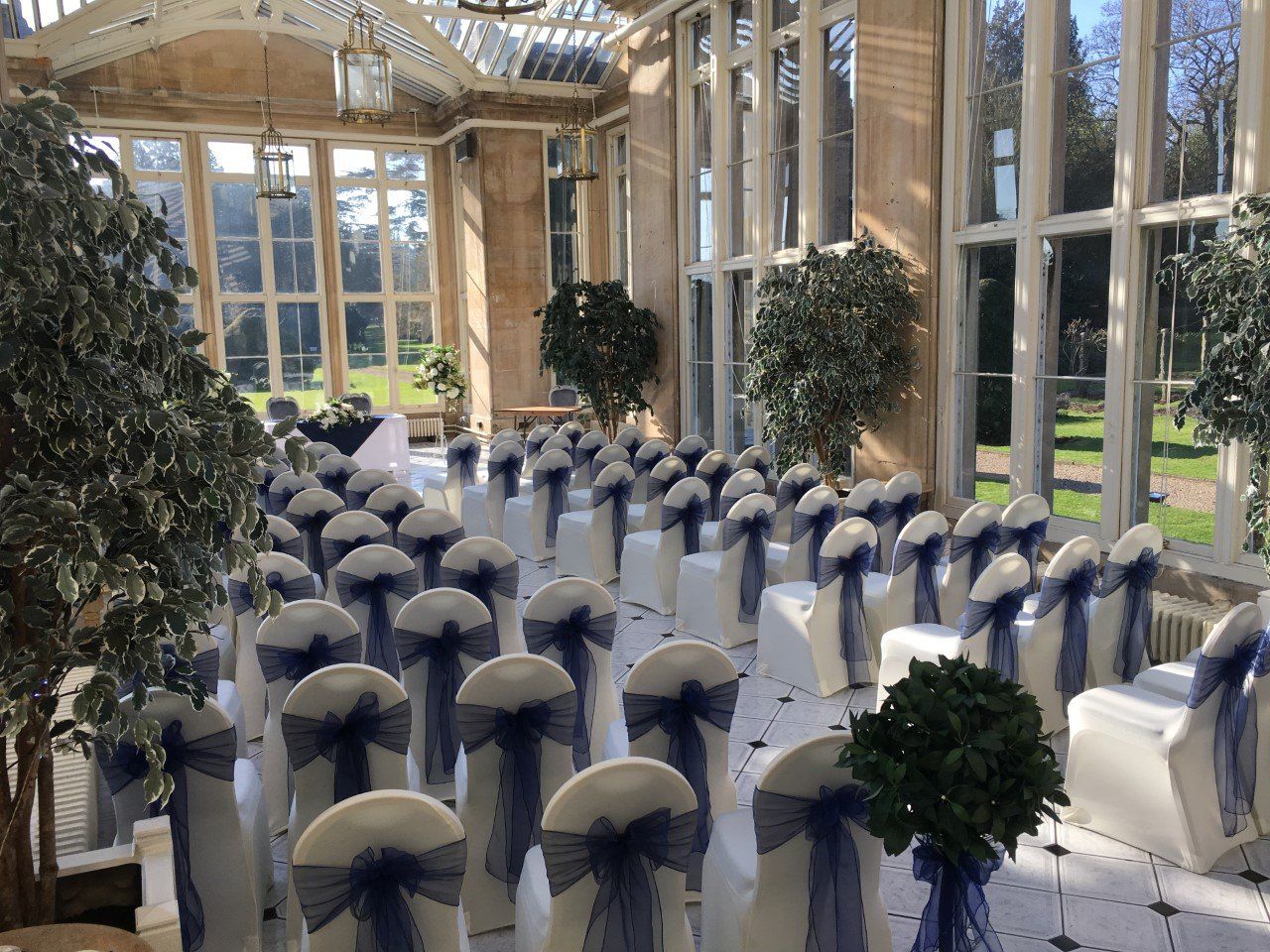 chair covers and table decoration