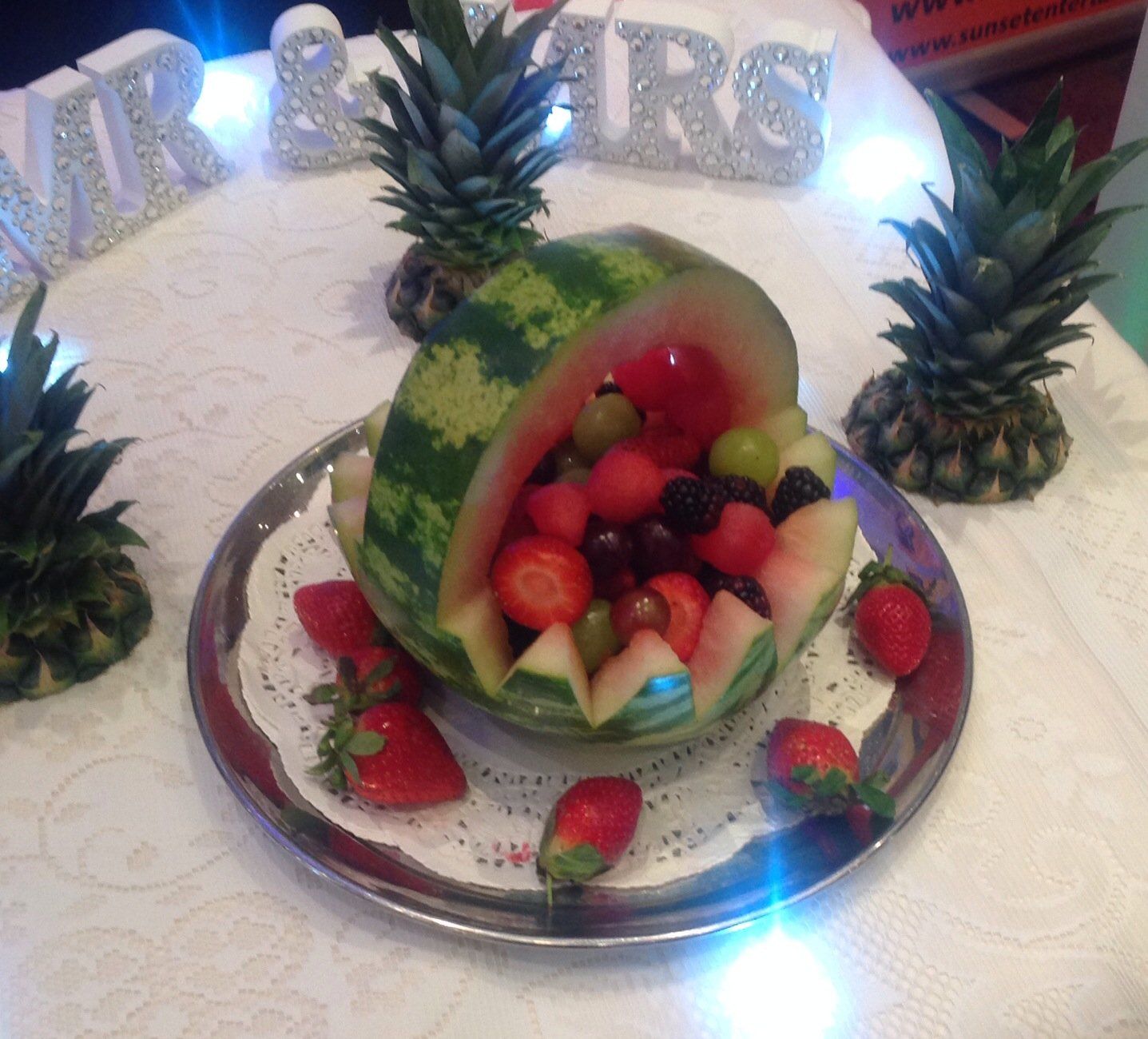 Fruits display