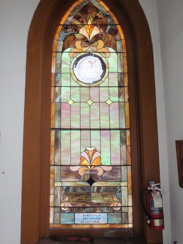 Window to be Restored — Cuyahoga Falls, OH — Leaded Glass Design