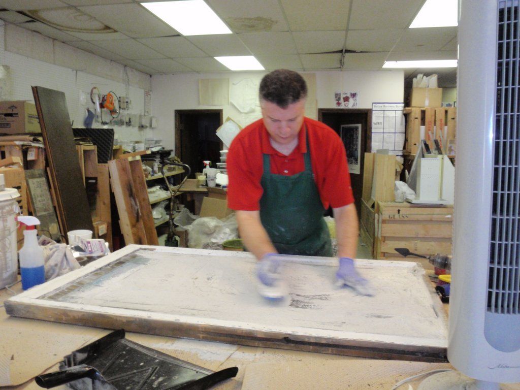 Final Buffing — Cuyahoga Falls, OH — Leaded Glass Design