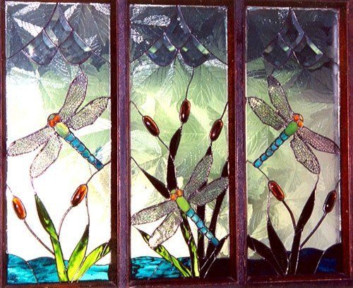 Landscape Design Glass Window — Cuyahoga Falls, OH — Leaded Glass Design