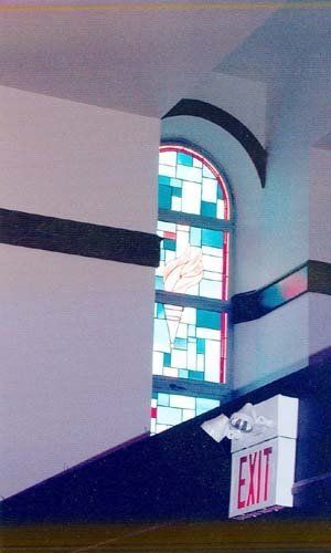 Installed Mosaic Window Glass Design — Cuyahoga Falls, OH — Leaded Glass Design