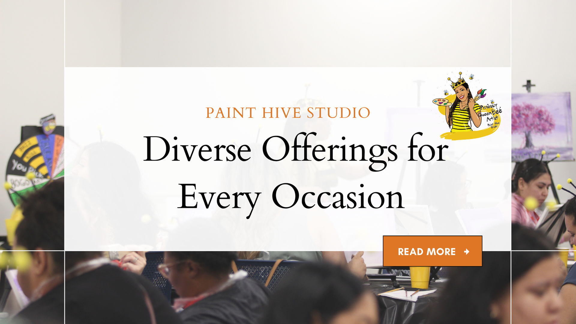 Paint Hive Studio is more than just an art studio—it’s a creative haven that brings people together, fosters personal growth, and spreads the joy of artistic expression. Whether you're looking to bond with friends, strengthen your corporate team, or ignite young minds with the power of art, Paint Hive Studio has something uniquely impactful to offer. Here's an overview of their top services and the value they bring to each participant.