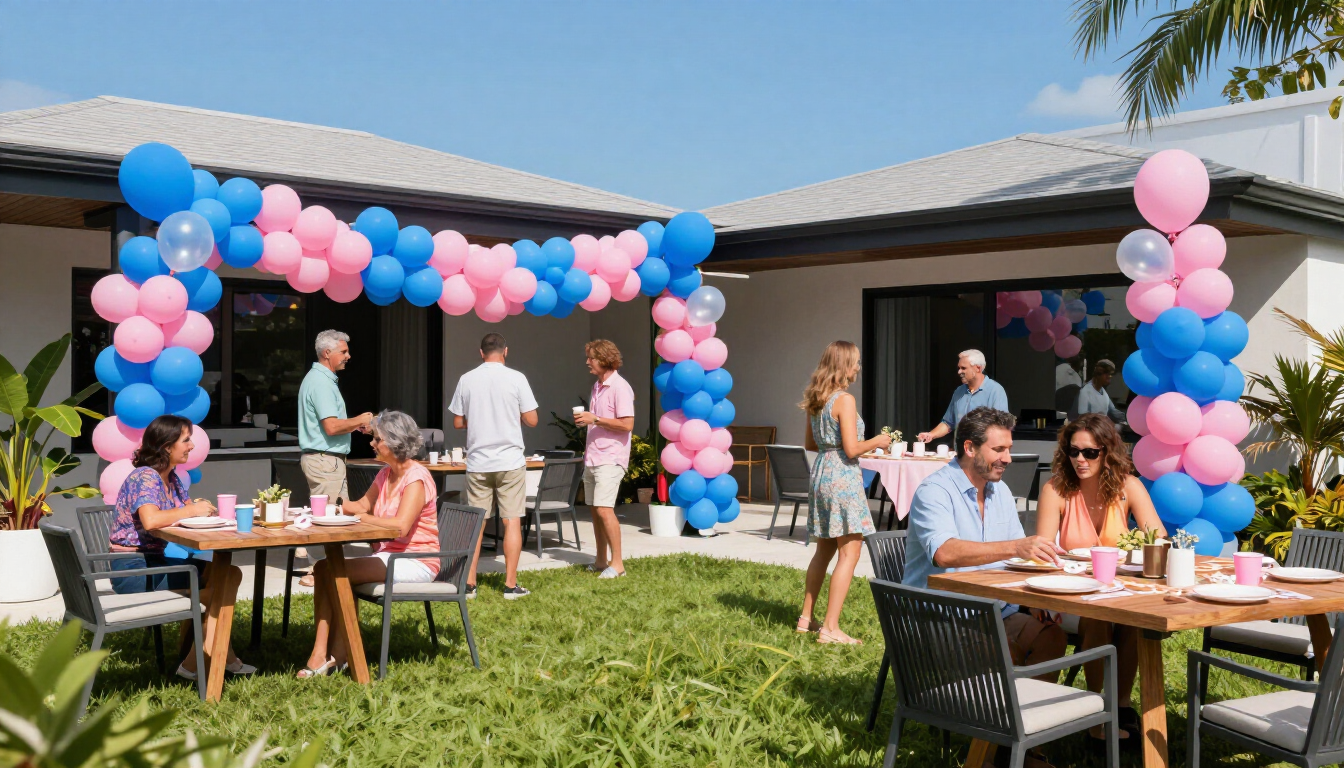 Kendall Gender Reveal Party Decor