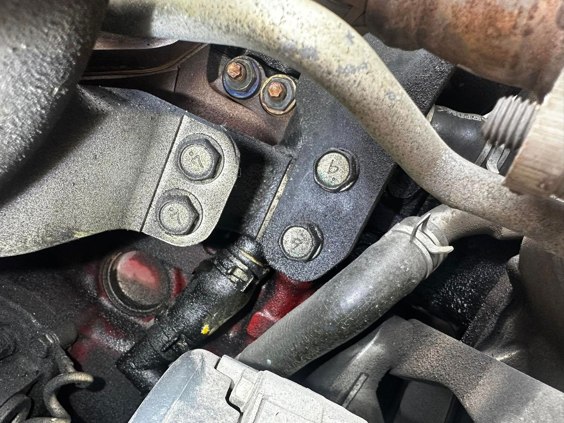 Engine Compartment With Various Components — JDM Mobile Mechanical in Moorebank, NSW