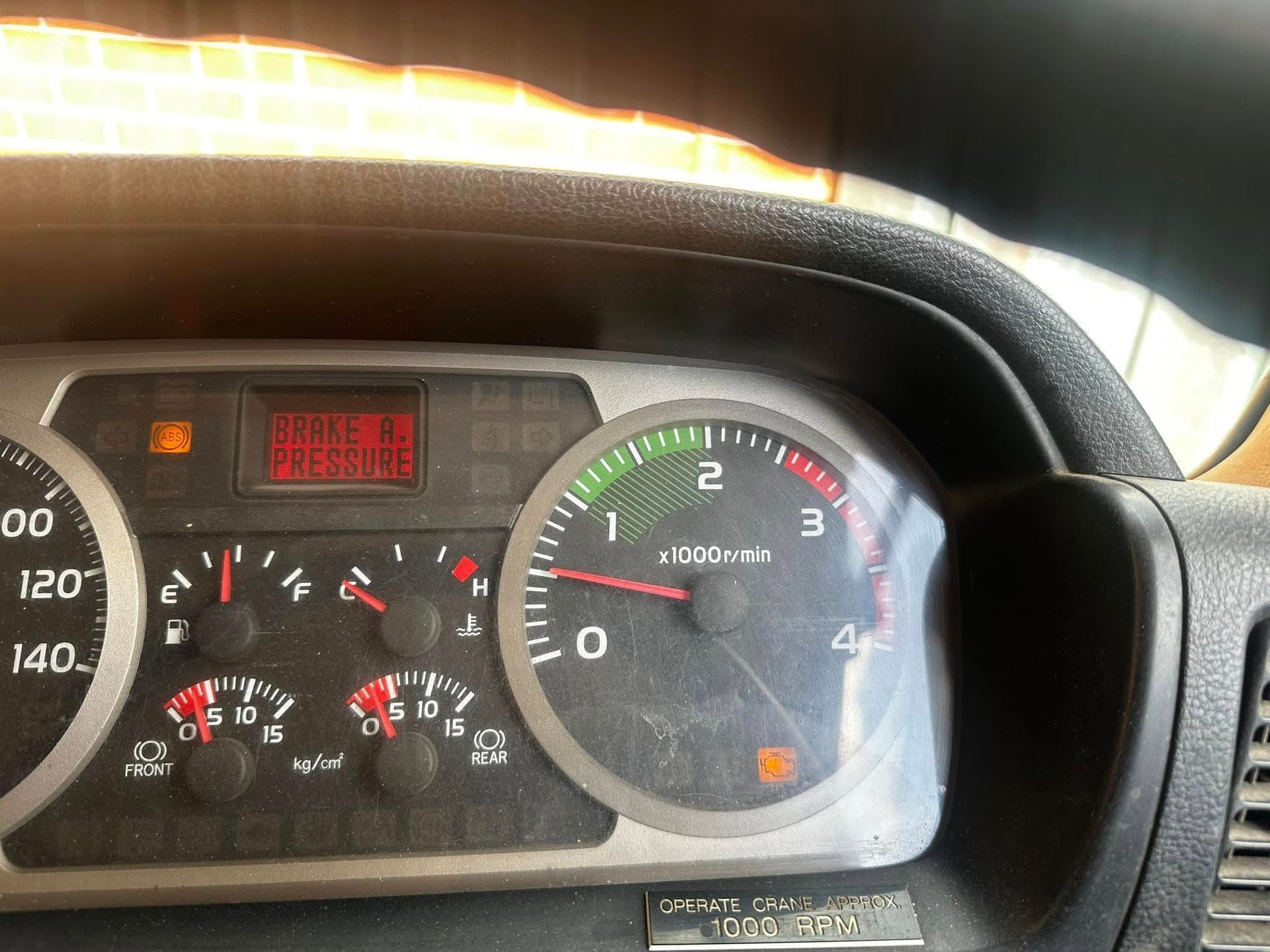 Dashboard With Illuminated Gauges and Warning Lights — JDM Mobile Mechanical in Padstow, NSW