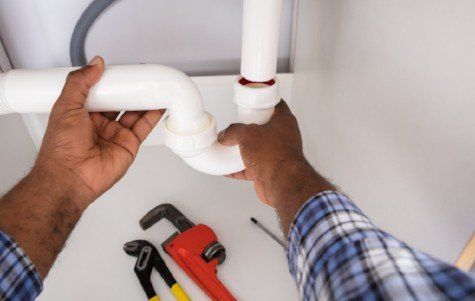 Plumber for businesses — Plumber Fitting Sink Pipe in Salinas, CA