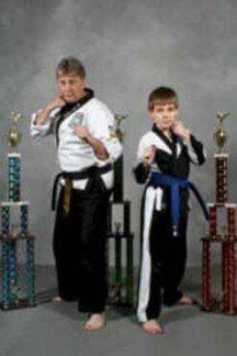 Student and teacher - Karate in Frederick, MD