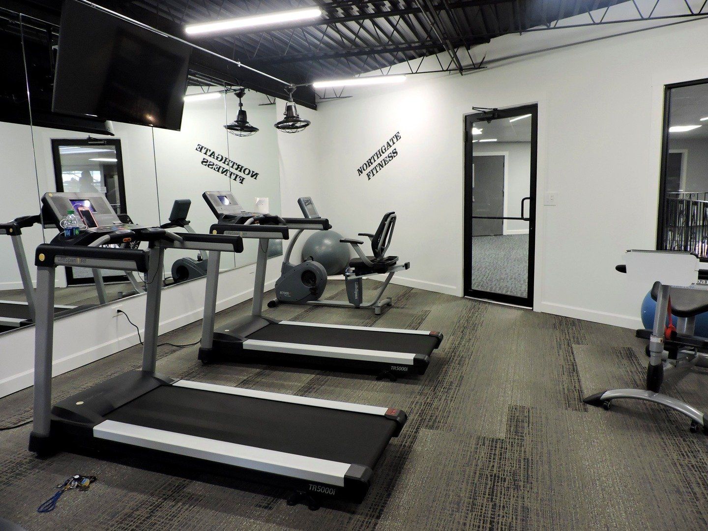 Alternate view of community fitness center