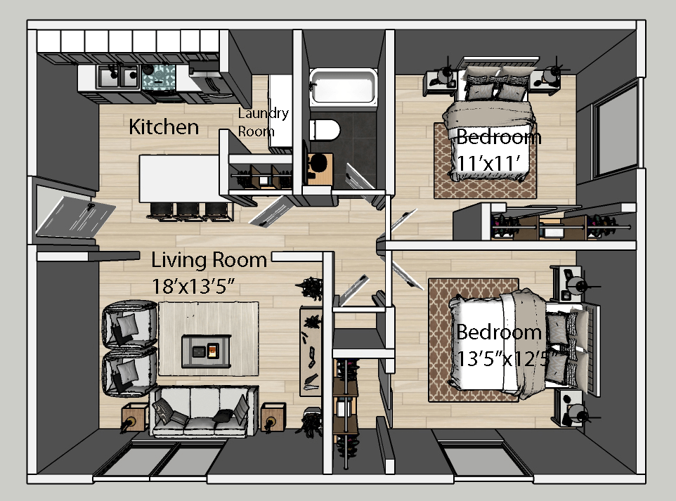 Brecknridge Apartments Rockford, Illinois