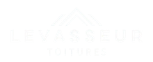 Faint white logo reading “LE VASSEUR TOITURES” on a white background.
