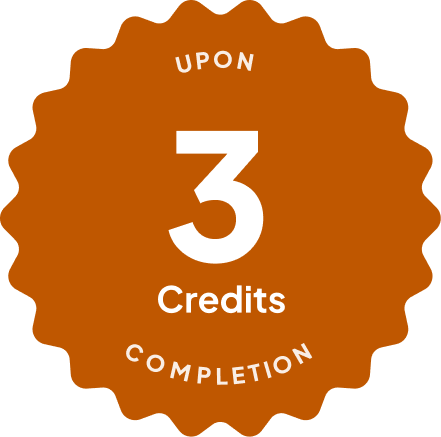 Badge: 4 Credits Upon Completion