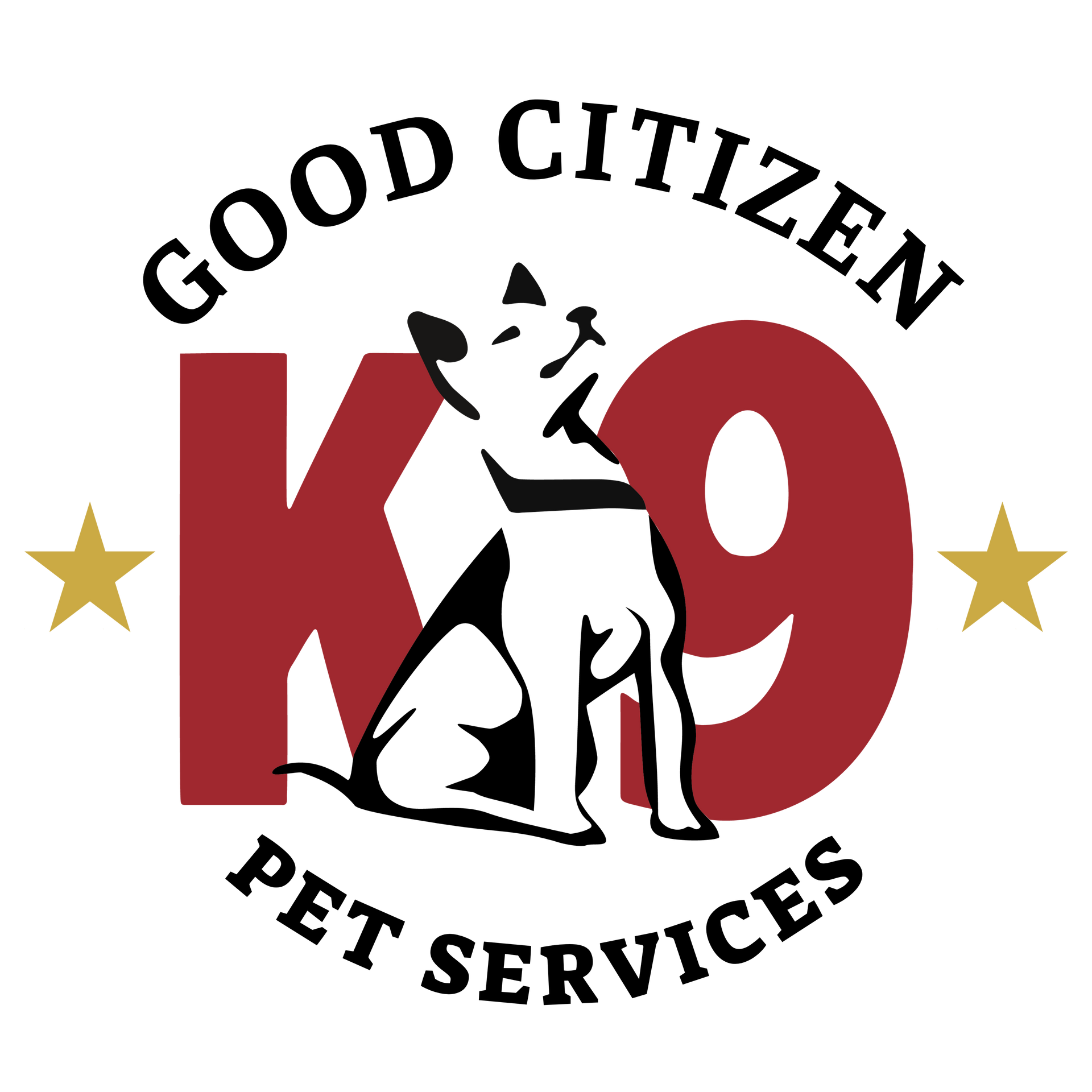 Good Citizen K9 Logo for best-in-class, family-owned dog training in Ringgold, GA, serving Chattanooga, TN, Atlanta, GA and more.
