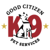Good Citizen K9 Logo for best-in-class, family-owned dog training in Ringgold, GA, serving Chattanooga, TN, Atlanta, GA and more.